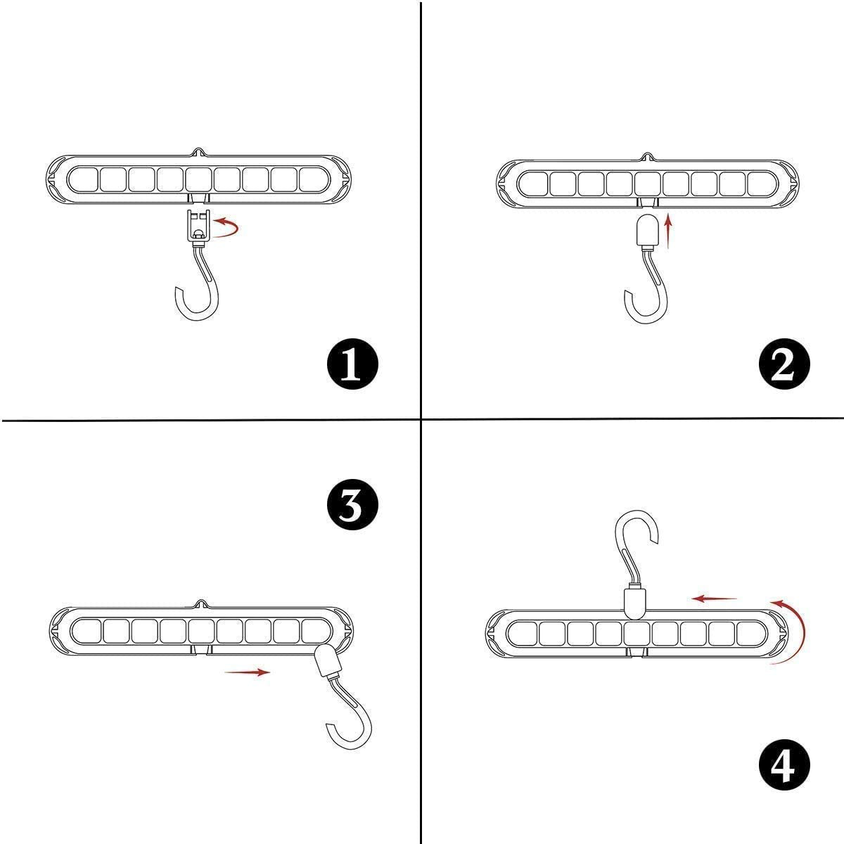 Portable Anti-Slip Folding Hanger