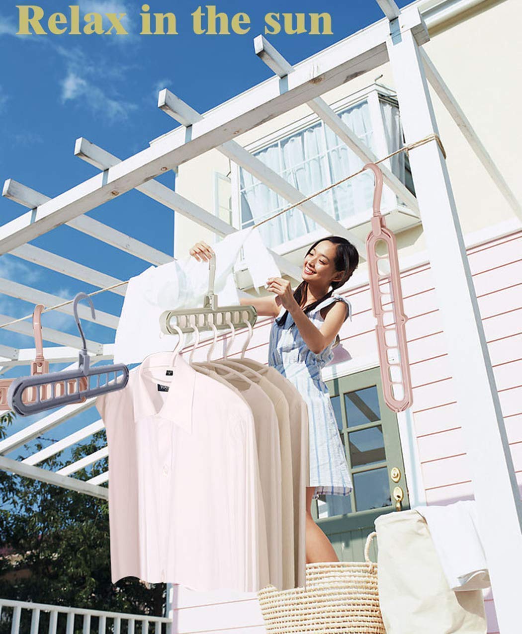 Portable Anti-Slip Folding Hanger